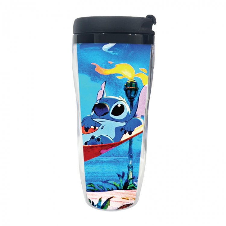 Lilo & Stitch Anime double-layer insulated water bottle and cup 350ML