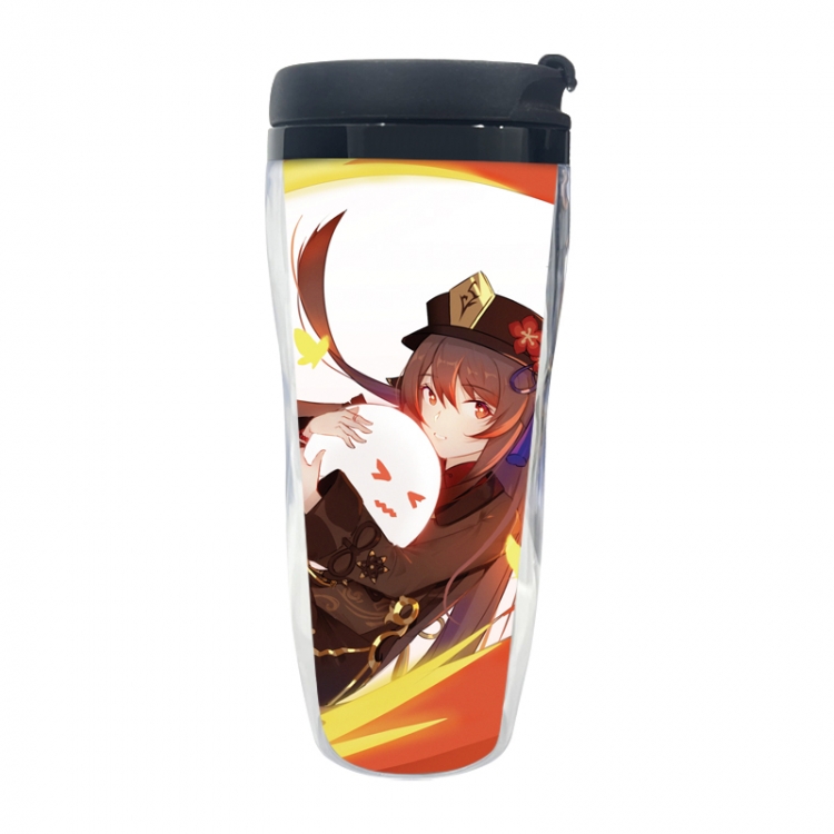 Genshin Impact  Anime double-layer insulated water bottle and cup 350ML