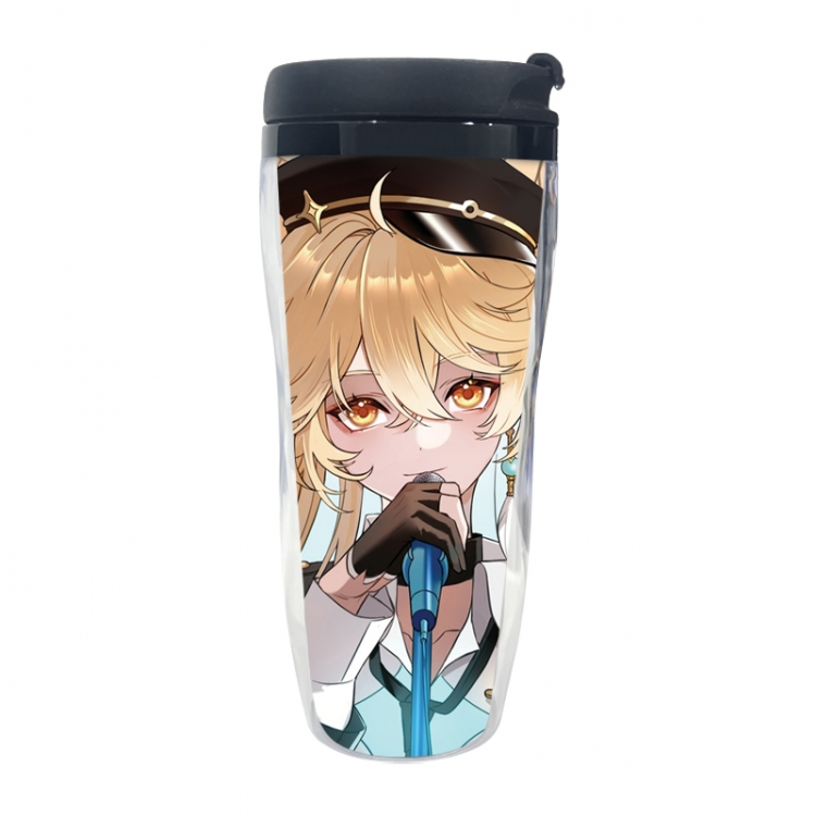 Genshin Impact  Anime double-layer insulated water bottle and cup 350ML