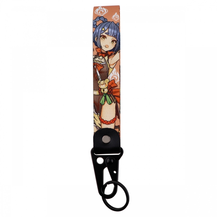 Genshin Impact Eagle Mouth Keychain Bag Hanging Piece Leather Rope Thickened Hanging Rope 9x2.5cm 30G price for 5 pcs