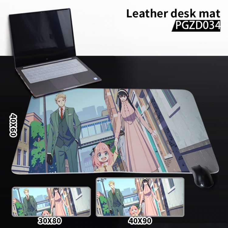 SPY×FAMILY Anime leather desk mat 40X90cm PGZD34