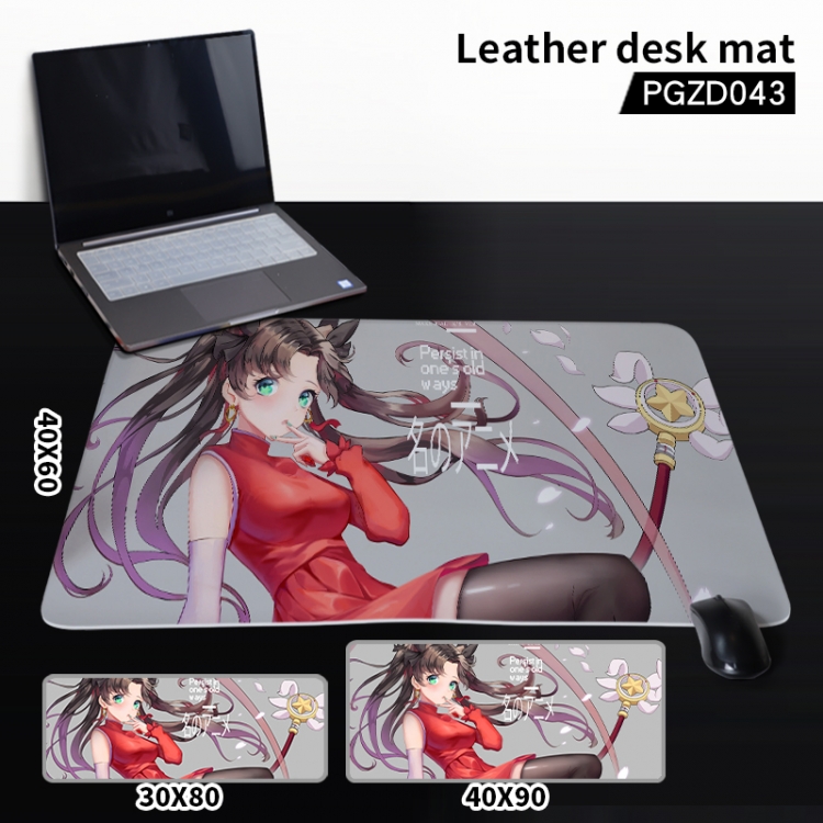 FATE series Anime leather desk mat 40X90cm PGZD43
