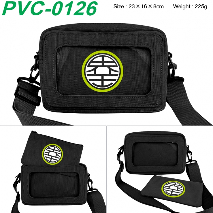 DRAGON BALL Anime PVC transparent small shoulder bag 23x16x8cm