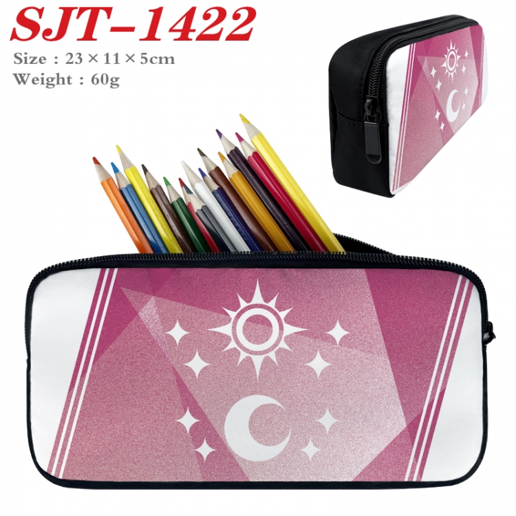 The Seven Deadly Sins Anime nylon student pencil case 23x11x5cm SJT-1422