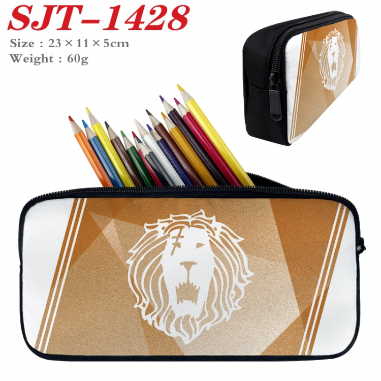 The Seven Deadly Sins Anime nylon student pencil case 23x11x5cm  SJT-1428