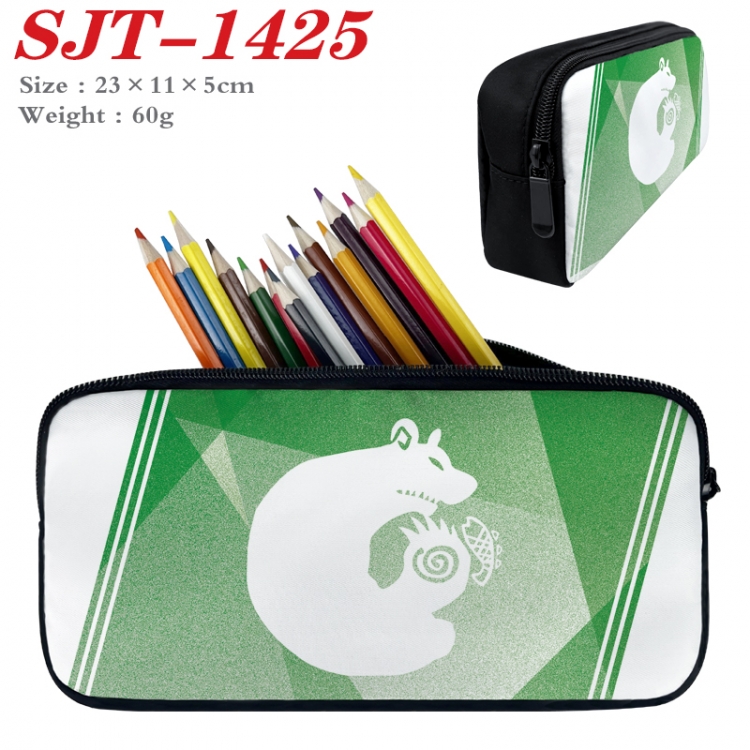 The Seven Deadly Sins Anime nylon student pencil case 23x11x5cm SJT-1425