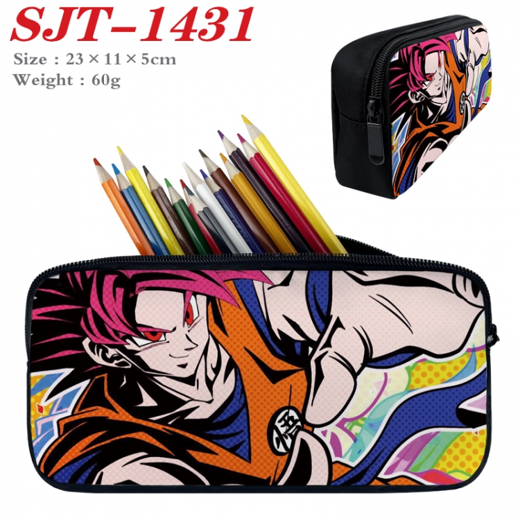 DRAGON BALL Anime nylon student pencil case 23x11x5cm 