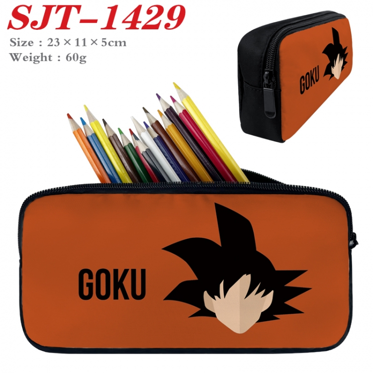 DRAGON BALL Anime nylon student pencil case 23x11x5cm 