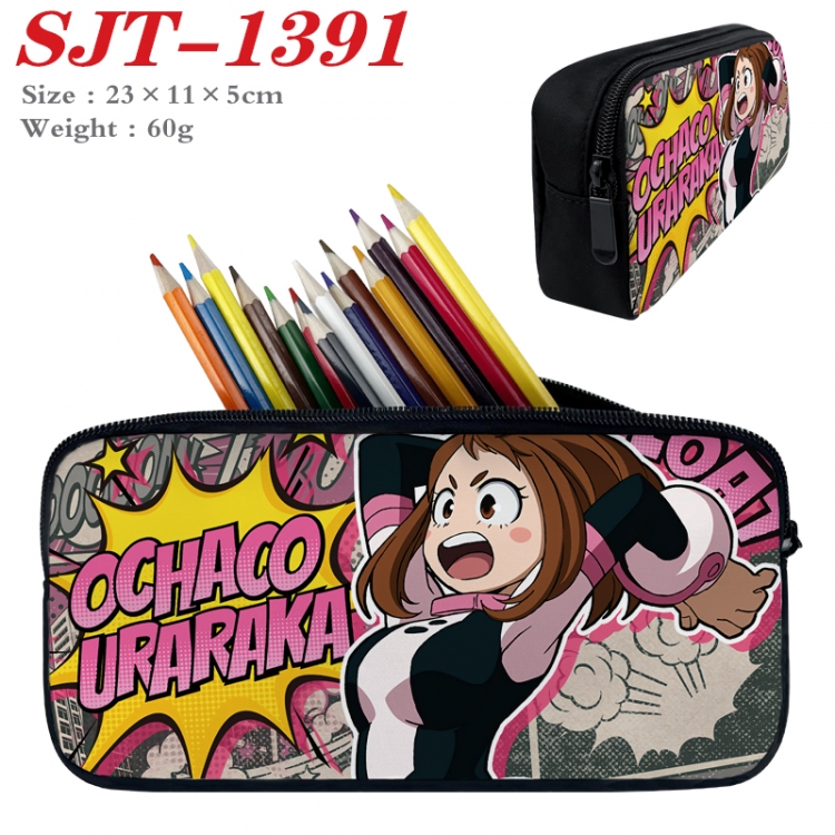 My Hero Academia Anime nylon student pencil case 23x11x5cm 