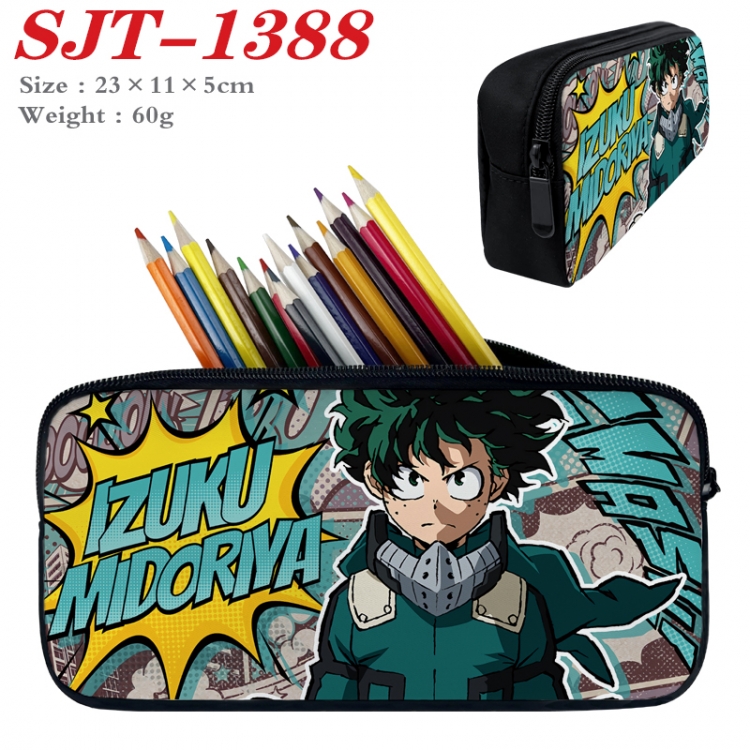 My Hero Academia Anime nylon student pencil case 23x11x5cm 