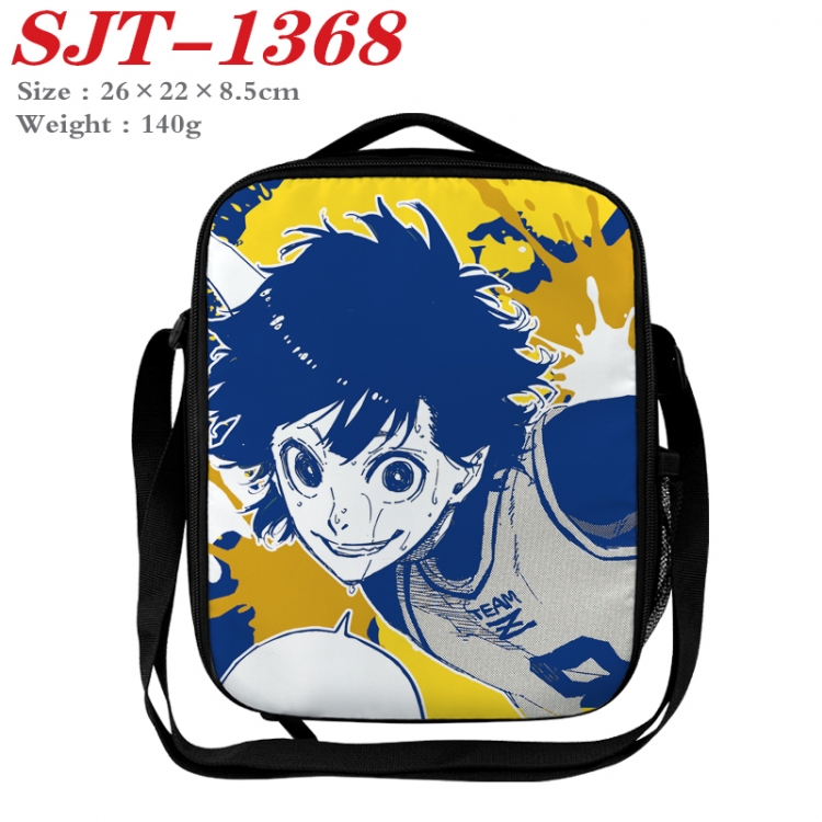 BLUE LOCK Anime Lunch Bag Crossbody Bag 26x22x8.5cm