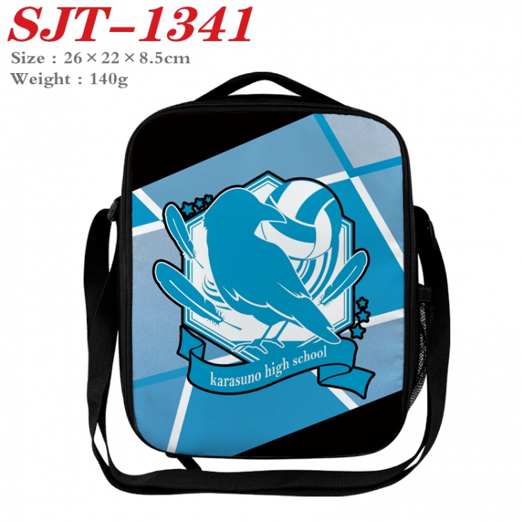 Haikyuu!! Anime Lunch Bag Crossbody Bag 26x22x8.5cm