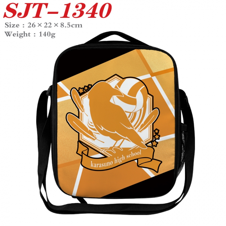 Haikyuu!! Anime Lunch Bag Crossbody Bag 26x22x8.5cm