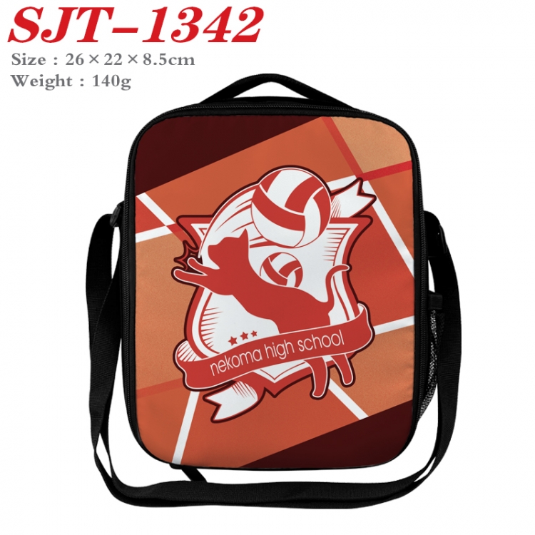 Haikyuu!! Anime Lunch Bag Crossbody Bag 26x22x8.5cm