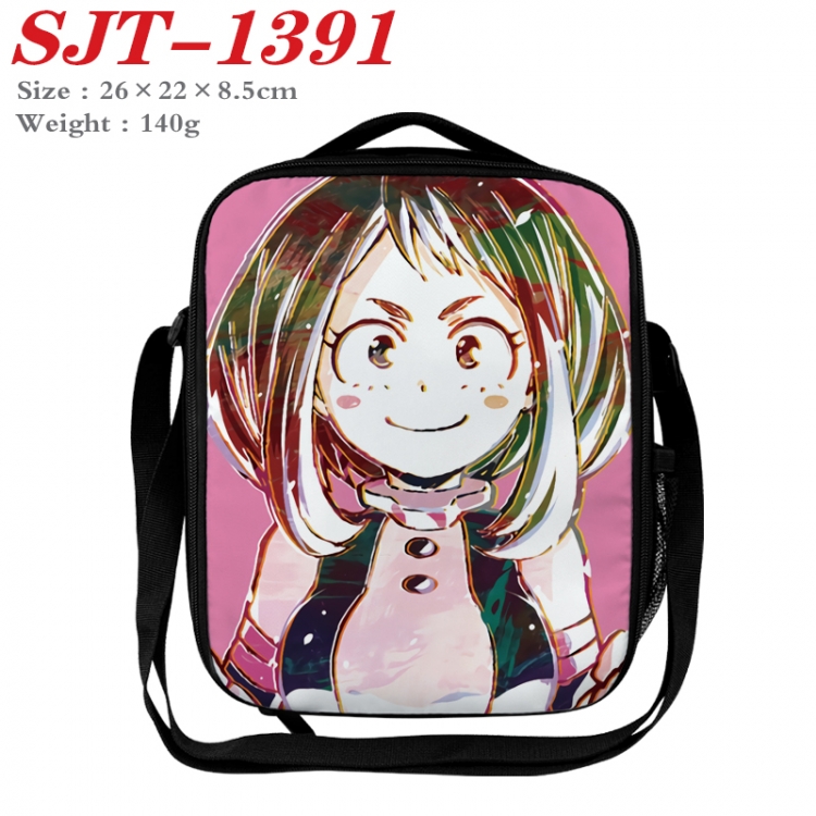 My Hero Academia Anime Lunch Bag Crossbody Bag 26x22x8.5cm