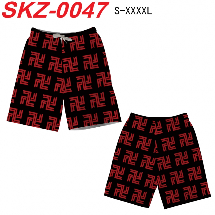 Tokyo Revengers Anime full-color digital printed beach shorts from S to 4XL SKZ-0047
