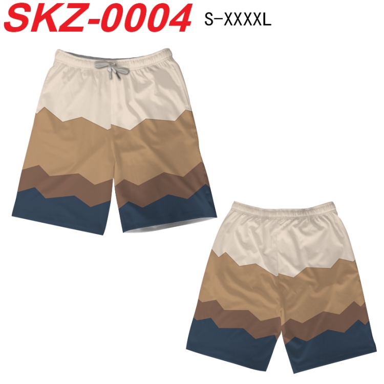 Demon Slayer Kimets Anime full-color digital printed beach shorts from S to 4XL  SKZ-0004