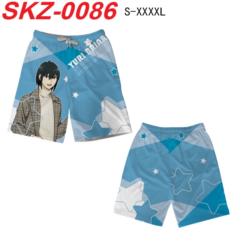 SPY×FAMILY Anime full-color digital printed beach shorts from S to 4XL SKZ-0086