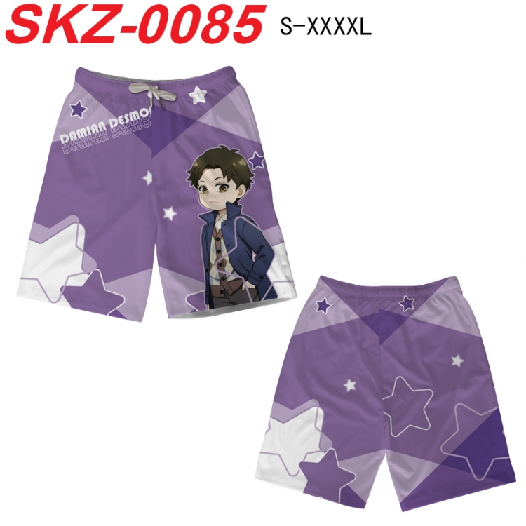 SPY×FAMILY Anime full-color digital printed beach shorts from S to 4XL SKZ-0085