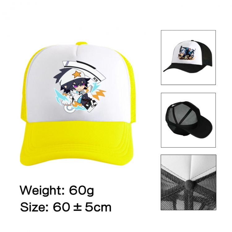 AOTU Anime peripheral color printed mesh cap baseball cap size 60 ± 5cm