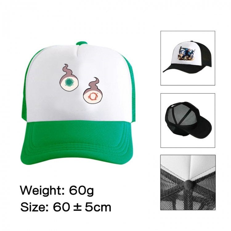 Toilet-bound Hanako-kun Anime peripheral color printed mesh cap baseball cap size 60 ± 5cm
