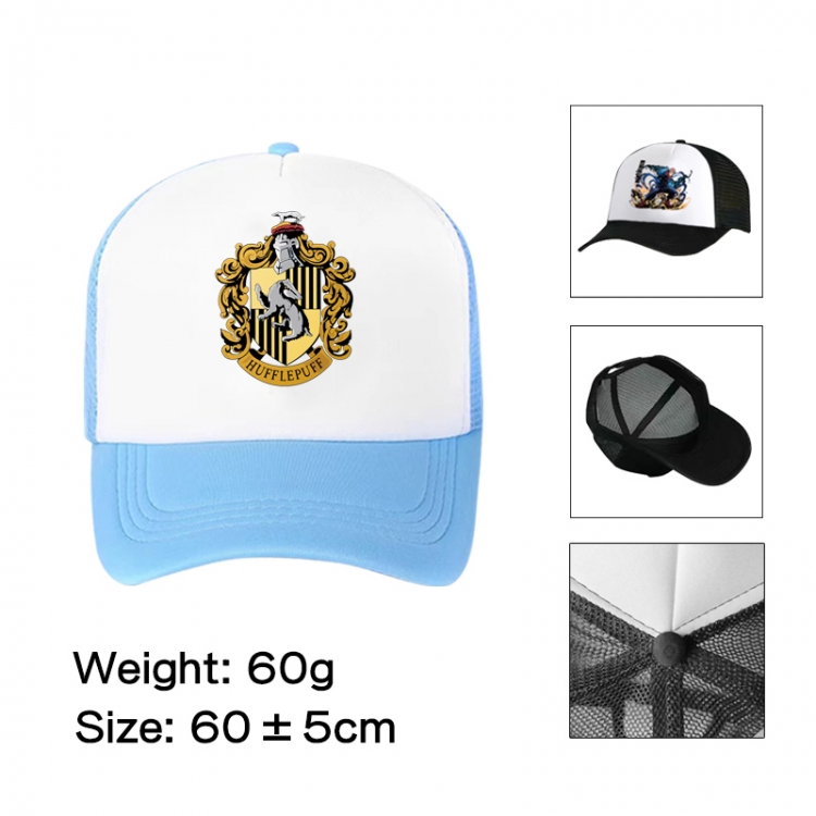 Harry Potter Anime peripheral color printed mesh cap baseball cap size 60 ± 5cm