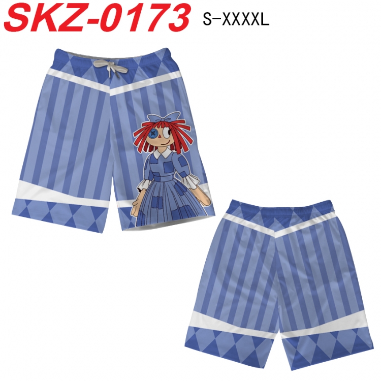 The Amazing Digital Circus  Anime full-color digital printed beach shorts from S to 4XL SKZ-0173