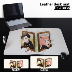 SPY×FAMILY Anime leather desk ...