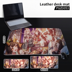 Onmyoji Anime leather desk mat...