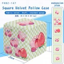 Kirby Anime block pillow 20X20...