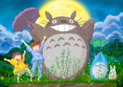 TOTORO Double sided acrylic li...