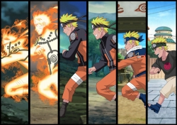 Naruto Double sided acrylic li...