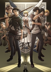 Shingeki no Kyojin Double side...