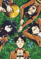 Shingeki no Kyojin Double side...