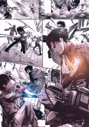 Shingeki no Kyojin Double side...