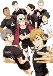 Haikyuu!! Double sided acrylic...