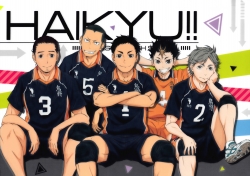 Haikyuu!! Double sided acrylic...