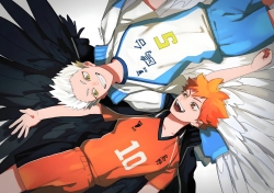 Haikyuu!! Double sided acrylic...