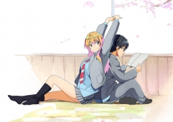 Your Lie in April Double sided...
