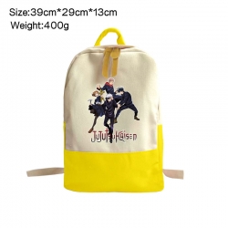 Jujutsu Kaisen Anime Surrounding Canvas Colorful Backpack 39x29x13cm