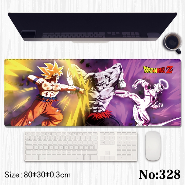 DRAGON BALL Anime peripheral computer mouse pad office desk pad multifunctional pad 80X30X0.3cm