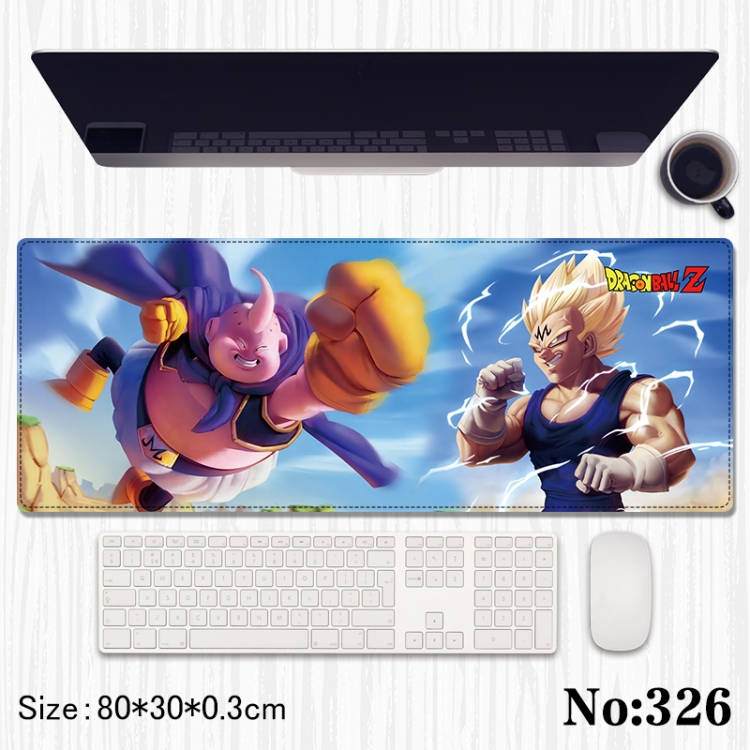DRAGON BALL Anime peripheral computer mouse pad office desk pad multifunctional pad 80X30X0.3cm