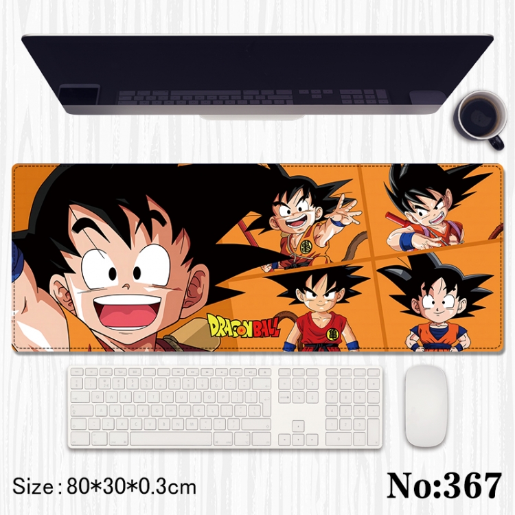 DRAGON BALL Anime peripheral computer mouse pad office desk pad multifunctional pad 80X30X0.3cm