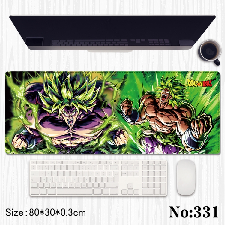 DRAGON BALL Anime peripheral computer mouse pad office desk pad multifunctional pad 80X30X0.3cm