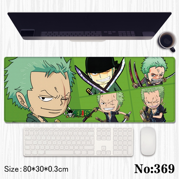 One Piece Anime peripheral computer mouse pad office desk pad multifunctional pad 80X30X0.3cm