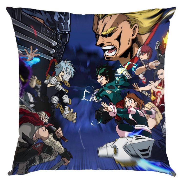 My Hero Academia Anime square full-color pillow cushion 45X45CM NO FILLING w9-470