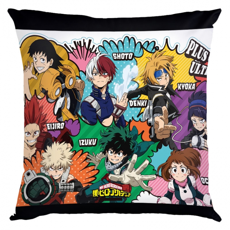 My Hero Academia Anime square full-color pillow cushion 45X45CM NO FILLING w9-466