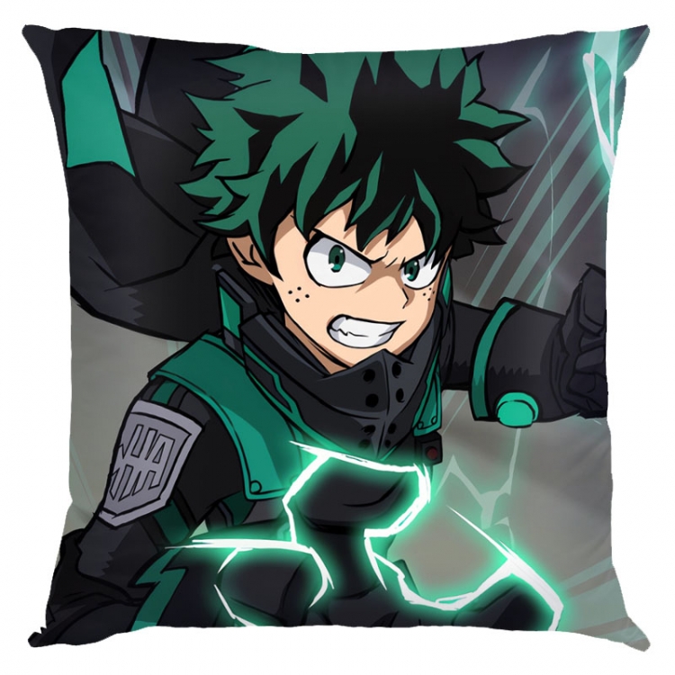 My Hero Academia Anime square full-color pillow cushion 45X45CM NO FILLING  w9-472