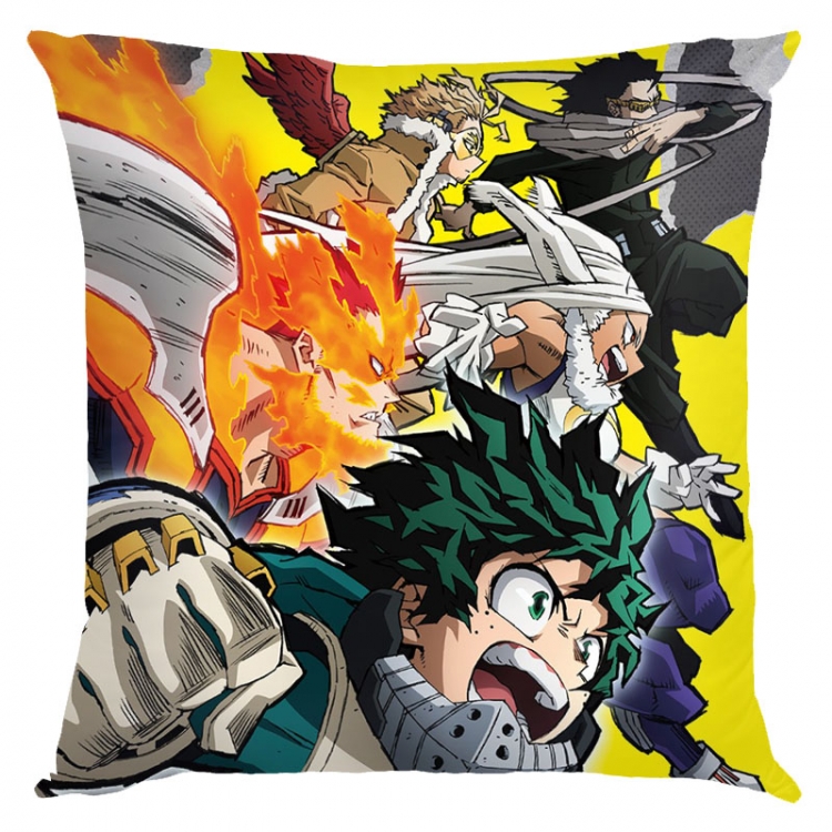 My Hero Academia Anime square full-color pillow cushion 45X45CM NO FILLING w9-459