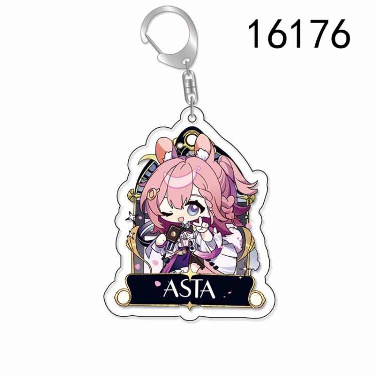 Honkai: Star Rail Anime Acrylic Keychain Charm price for 5 pcs